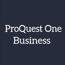 ProQuest One Business | 