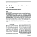 Cross-Border Investments and Venture Capital Exits in Europe | Bertoni, Fabio (19..-....)