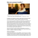 Dites moi, pourquoi travailler ? | Autier, Fabienne (19..-....)