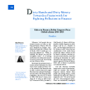 Dirty Hands and Dirty Money : Insights on the construction and the fighting of financial pollution through compliance practices | Pérezts, Mar (1984-....)
