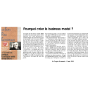 Pourquoi créer le business model ? | Goujet, Regis (19..-....)