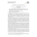Lattice Theory and the Consumer’s Problem. | Mirman, Leonard J.