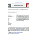 Emerging economies' attraction of foreign direct investment | Groh, Alexander (19..-....)