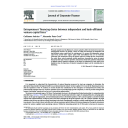 Entrepreneurs' Financing Choice between Independent and Bank-Affiliated Venture Capital Firms | Groh, Alexander (19..-....)