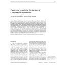 Democracy and the Evolution of Corporate Governance | Gomez, Pierre-Yves (1960-....)