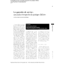 Les garanties de service : une analyse rétrospective des pratiques d'affaires | Auriacombe, Brigitte (1962-....)