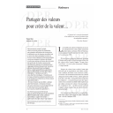 Partager des valeurs pour créer de la valeur... | Picq, Thierry (1963-....)