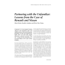 Partnering with the unfamiliar : lessons from the case of Renault and Nissan | Gomez, Pierre-Yves (1960-....)