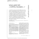 Vous avez dit : « Capital humain» ? | Autier, Fabienne (19..-....)