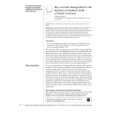 Key account management in the business-to-business field : a French overview | Pardo, Catherine (19..-....)