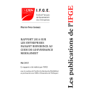 Rapport 2014 sur les entreprises faisant référence au code de gouvernance Middlenext | Gomez, Pierre-Yves (1960-....)
