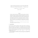 Priority Allocation Decisions in Large Scale MTO/MTS Multi-product Manufacturing Systems : Technical report | Dallery, Yves