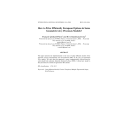How to price efficiently European options in some geometric Lévy processes models? | Quittard-Pinon, François (1945-....)